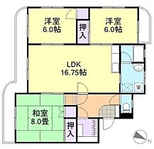 グランメリー児島 201 ｜ 岡山県倉敷市児島小川5丁目1（賃貸アパート3LDK・2階・89.04㎡） その2