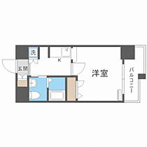 福岡県福岡市中央区白金2丁目（賃貸マンション1K・3階・24.90㎡） その2