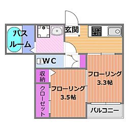 雑餉隈駅 5.3万円