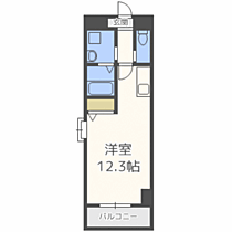 福岡県福岡市博多区千代3丁目（賃貸マンション1K・8階・31.04㎡） その2