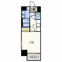 福岡県福岡市博多区古門戸町（賃貸マンション1K・4階・24.45㎡） その2