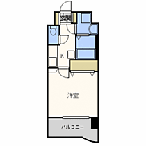 福岡県福岡市中央区赤坂3丁目（賃貸マンション1K・2階・24.84㎡） その2