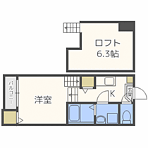 福岡県福岡市南区塩原4丁目（賃貸アパート1K・1階・21.81㎡） その2