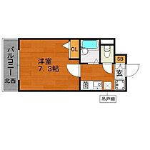 福岡県福岡市博多区博多駅前3丁目（賃貸マンション1K・6階・21.28㎡） その2