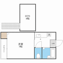 福岡県福岡市中央区清川3丁目（賃貸アパート1R・2階・18.00㎡） その2