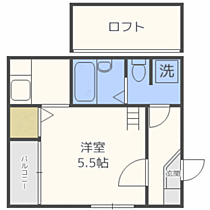 福岡県福岡市中央区谷2丁目（賃貸アパート1K・2階・20.19㎡） その2