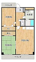 朱雀大路21 502 ｜ 福岡県太宰府市朱雀４丁目15-26（賃貸マンション2LDK・5階・56.96㎡） その2