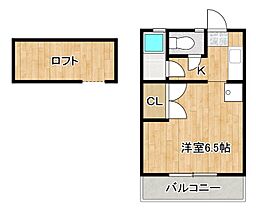 プランドゥ五条B棟 203 ｜ 福岡県太宰府市朱雀１丁目8-14（賃貸アパート1R・2階・18.00㎡） その2