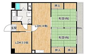 新栄二日市ハイツ 317 ｜ 福岡県筑紫野市湯町１丁目21-15（賃貸マンション3LDK・3階・69.00㎡） その2