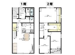レイア都府楼 3LDKの間取図画像