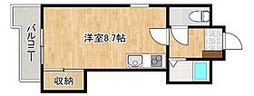 レジデンス石坂 201 ｜ 福岡県太宰府市石坂３丁目7-2（賃貸マンション1R・2階・24.30㎡） その2