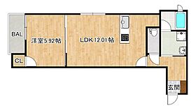 二日市南AP（仮） 302 ｜ 福岡県筑紫野市二日市南４丁目11（賃貸アパート1LDK・3階・42.02㎡） その2