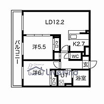 レジデンス白石中央I 102 ｜ 北海道札幌市白石区中央三条５丁目7-30（賃貸マンション2LDK・1階・58.59㎡） その2