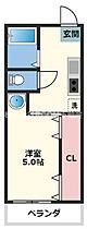 リッツハウスTKO  ｜ 宮崎県都城市鷹尾2丁目（賃貸アパート1K・2階・22.68㎡） その2