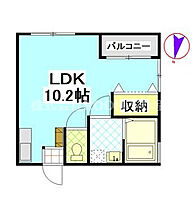 コート野  ｜ 宮崎県都城市栄町4745-11（賃貸アパート1R・2階・24.62㎡） その2