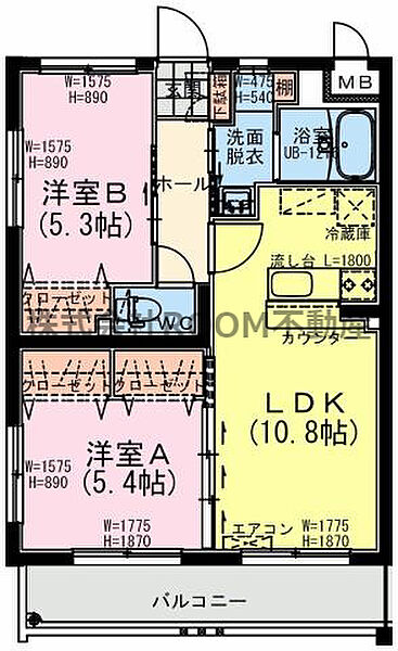 画像2:間取