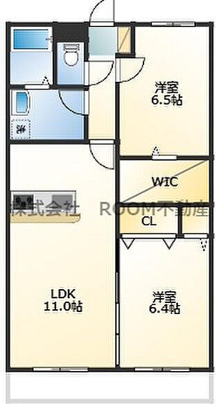 宮崎県都城市上川東3丁目(賃貸マンション2LDK・2階・57.75㎡)の写真 その2