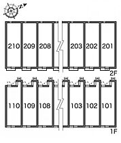 レオネクストひかり 101 ｜ 宮崎県都城市一万城町36-9-1（賃貸アパート1K・1階・25.06㎡） その4