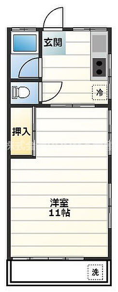 豊修コーポ ｜宮崎県都城市松元町(賃貸アパート1K・3階・26.44㎡)の写真 その2