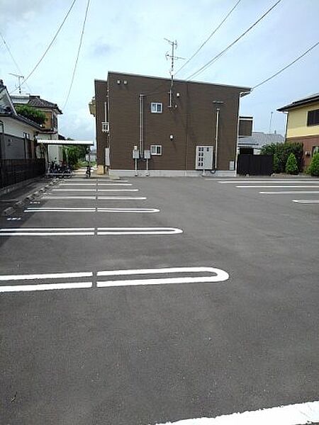 画像8:駐車場に車を止められます