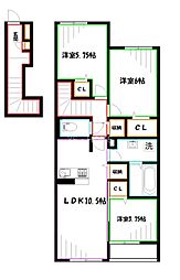 グランドステージ1 3LDKの間取図画像