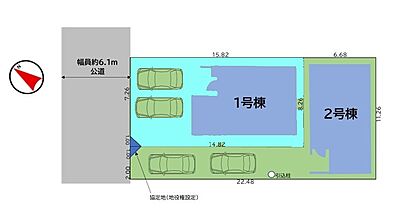 間取り：区画図