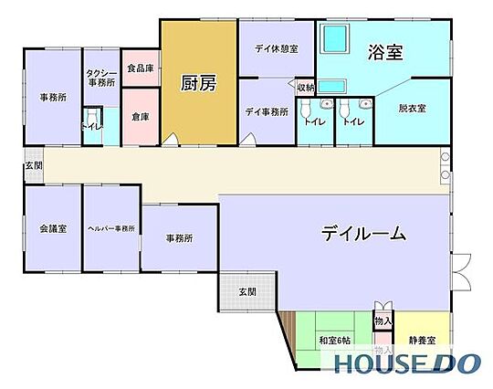 ゆとりある空間...