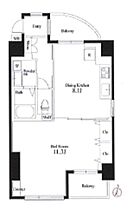 カッシア錦糸町サウスコート 501 ｜ 東京都墨田区江東橋１丁目1-6（賃貸マンション1DK・5階・47.40㎡） その2