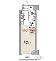 アジールコート両国北斎通 0307 ｜ 東京都墨田区亀沢３丁目19-8（賃貸マンション1K・3階・25.52㎡） その2