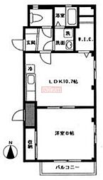 Ｖｉｌｌａ　Ｖｉｃｉｎａ 1階1LDKの間取り