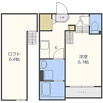 HR千舟  ｜ 大阪府大阪市西淀川区千舟3丁目6-30（賃貸アパート1K・2階・21.24㎡） その2