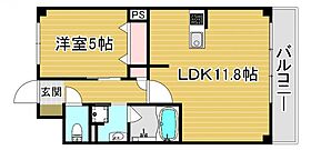 コウジィコート御幣島駅前  ｜ 大阪府大阪市西淀川区千舟1丁目2-4（賃貸マンション1LDK・3階・40.26㎡） その2