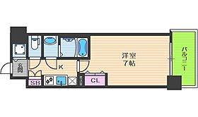 ファーストフィオーレ新梅田  ｜ 大阪府大阪市北区大淀中1丁目18-11（賃貸マンション1K・5階・23.27㎡） その2