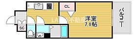 クリスタルグランツosaka west gate  ｜ 大阪府大阪市西淀川区大和田4丁目12-9（賃貸マンション1K・2階・22.80㎡） その2