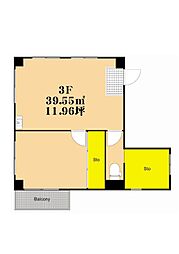 マンションサメズの間取図画像