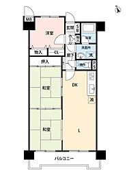 JGM六ツ門 3SLKの間取図画像