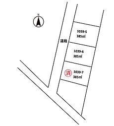 物件画像 深谷市榛沢新田　売地2区画