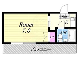 ソレイユ朝潮 501 ｜ 大阪府大阪市港区八幡屋１丁目（賃貸マンション1K・5階・19.00㎡） その2