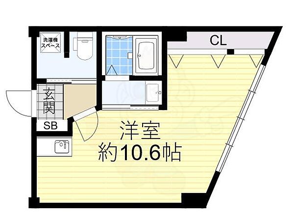 藤田ビル ｜大阪府大阪市港区弁天２丁目(賃貸マンション1R・2階・26.80㎡)の写真 その2