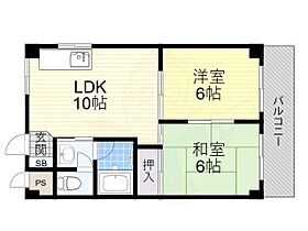 正岡マンション  ｜ 大阪府大阪市港区築港２丁目（賃貸マンション2LDK・3階・40.50㎡） その2