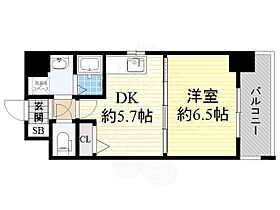 フロンティアタワー九条2  ｜ 大阪府大阪市西区九条１丁目10番17号（賃貸マンション1LDK・6階・29.26㎡） その2