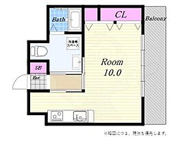 HARVEST阿波座リバーサイド  ｜ 大阪府大阪市西区本田１丁目1番7号（賃貸マンション1R・7階・31.83㎡） その2