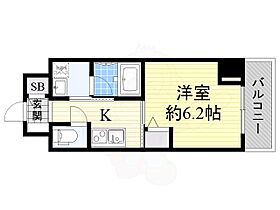 ドゥーエ立売堀  ｜ 大阪府大阪市西区立売堀１丁目11番15号（賃貸マンション1K・9階・23.92㎡） その2