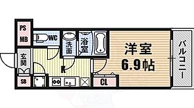 ファーストレジデンス大阪ベイサイド 1003 ｜ 大阪府大阪市港区弁天４丁目（賃貸マンション1K・3階・23.90㎡） その2