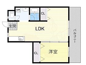マンション忠岡  ｜ 大阪府大阪市大正区小林西２丁目6番3号（賃貸マンション1LDK・3階・35.00㎡） その1