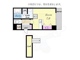 Parque  ｜ 大阪府大阪市港区田中１丁目（賃貸マンション1R・10階・27.30㎡） その2