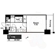 アスヴェル阿波座BLUE EARTH  ｜ 大阪府大阪市西区本田１丁目（賃貸マンション1K・9階・25.18㎡） その2