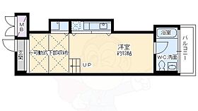 大阪府大阪市港区弁天４丁目（賃貸マンション1R・3階・26.19㎡） その2