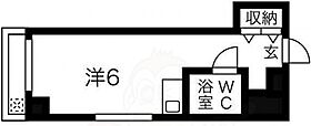 大阪府大阪市西区阿波座２丁目（賃貸マンション1R・4階・20.16㎡） その2