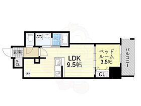 クロスレジデンス阿波座  ｜ 大阪府大阪市西区西本町３丁目1番19号（賃貸マンション1LDK・8階・34.77㎡） その2